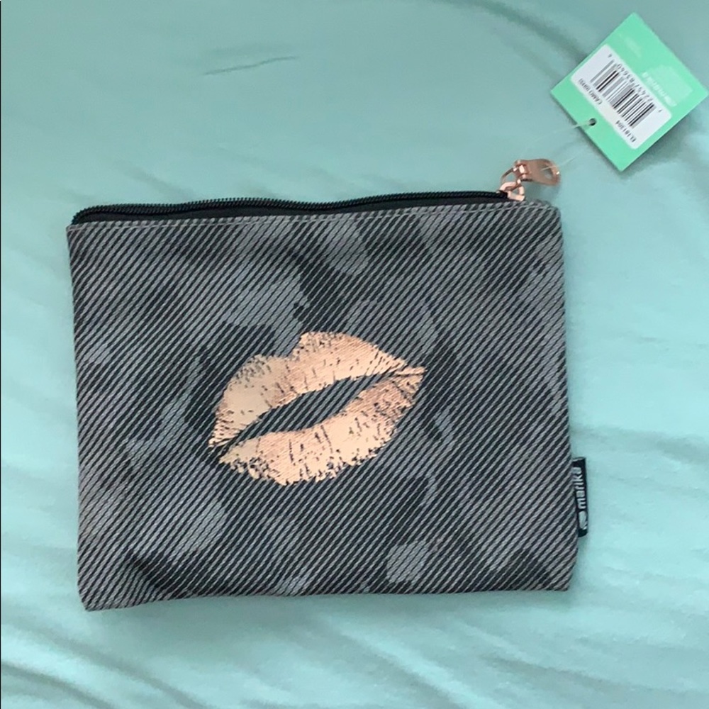 Marika Camouflage & Gold Cosmetic Pouch